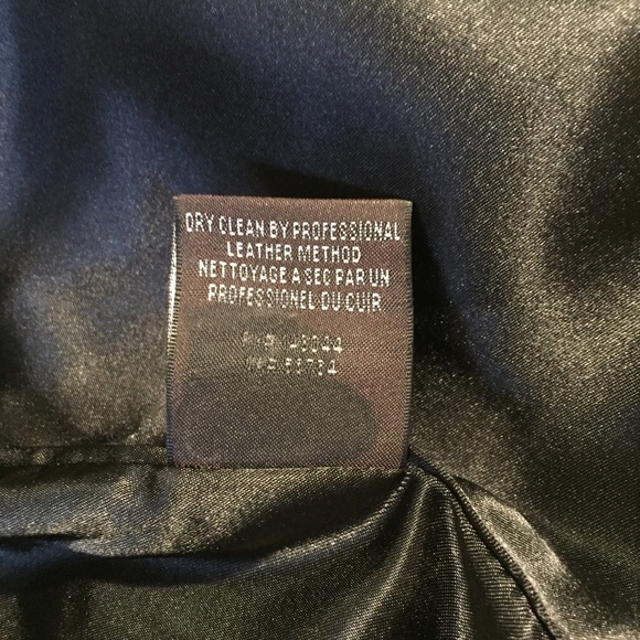 Badgley Mischka Wool & leather Coat Black XL(16) - Picture 14 of 16